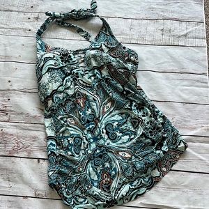 Swim by Cacique halter tanking top